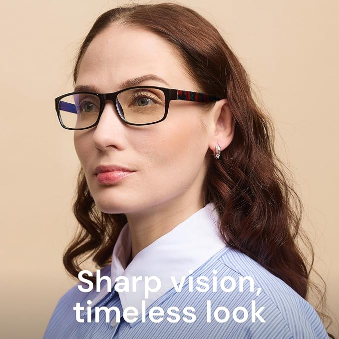 Gaoye 2.0 Professional Reading Glasses for All Day - Computer Readers with Blue Light Protection - Value Pack