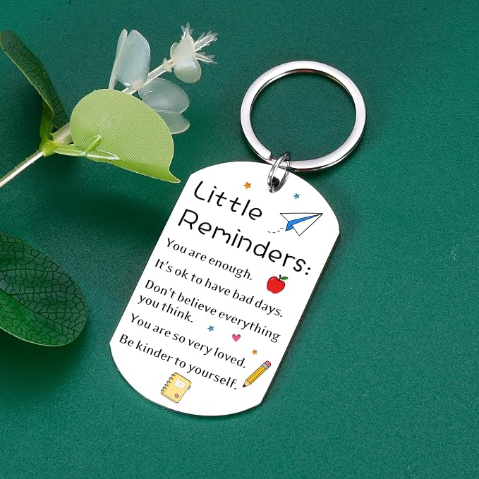 School Supplies for Kids Back to School Supplies for Teen Girls Boys First Day of Schools Gifts for Daughter Son College Dorm Room Essentials for Guys off to College Keychain for Him Her Christmas