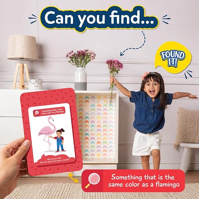 Skillmatics Indoor & Outdoor Scavenger Hunt Card Game - Found It, Educational Game Collections, Gifts for Kids, Boys, Girls and Families, for Ages 4, 5, 6, 7, Perfect for Home, School, Playdates
