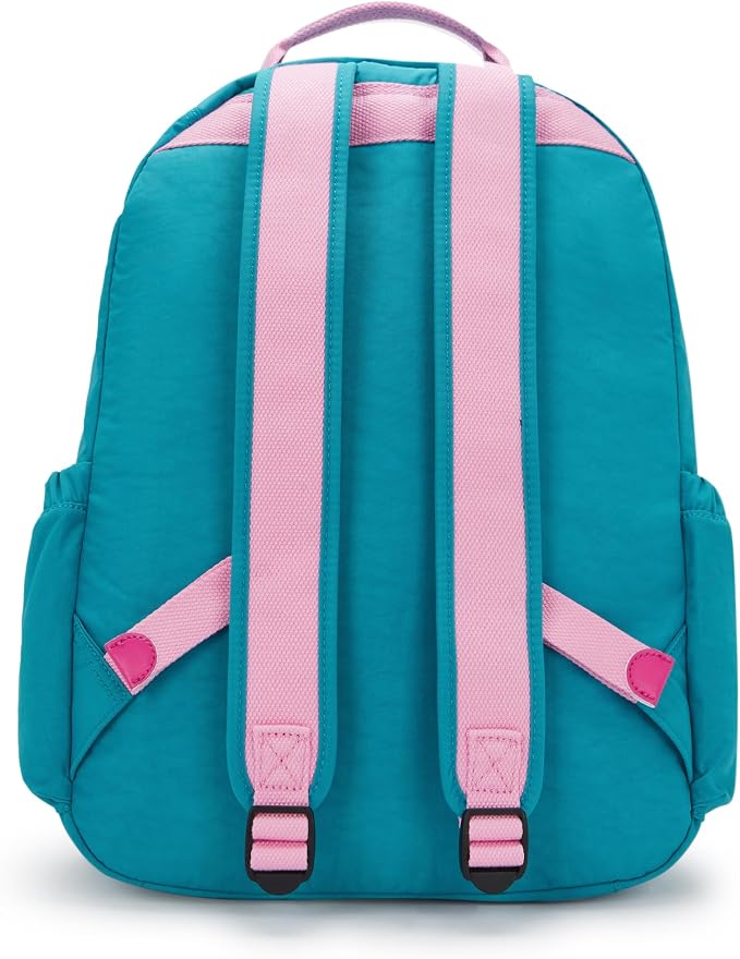 Kipling Women's Seoul 15" Laptop Backpack, Durable, Roomy with Padded Shoulder Straps, Built-In Protective Sleeve