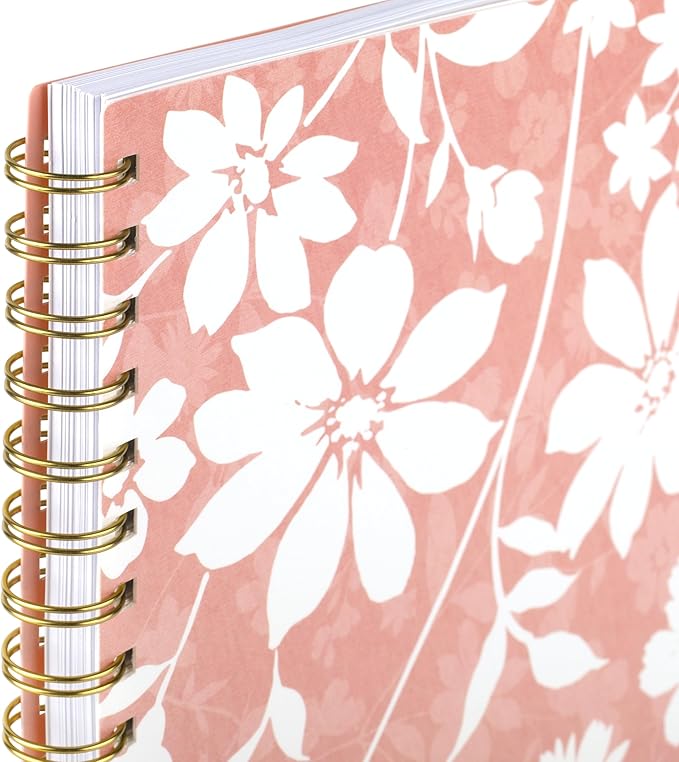 Mead Planner 2026-2027 Weekly & Monthly Academic 15-Month April-June, 8-1/2" x 11", Flower Patch (1804-905A)
