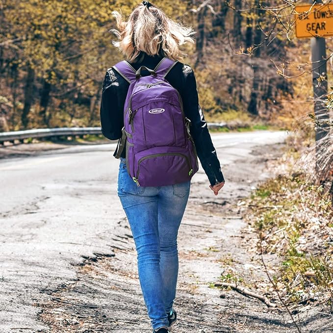 G4Free Lightweight Packable Hiking Backpack, Waterproof Travel Daypack