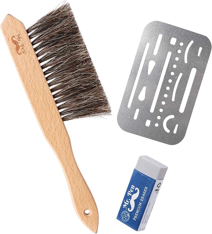 Mr. Pen- Art Eraser Set, 3pcs, Pencil Eraser, Artist Eraser, Art Erasers