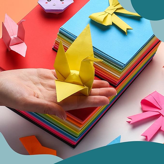 AIMI Assorted Colors Bulk for School Supplies A4 Copy Paper Construction Paper Classroom Supplies Elementary Great for Arts Painting Coloring Drawing Crafts (100)