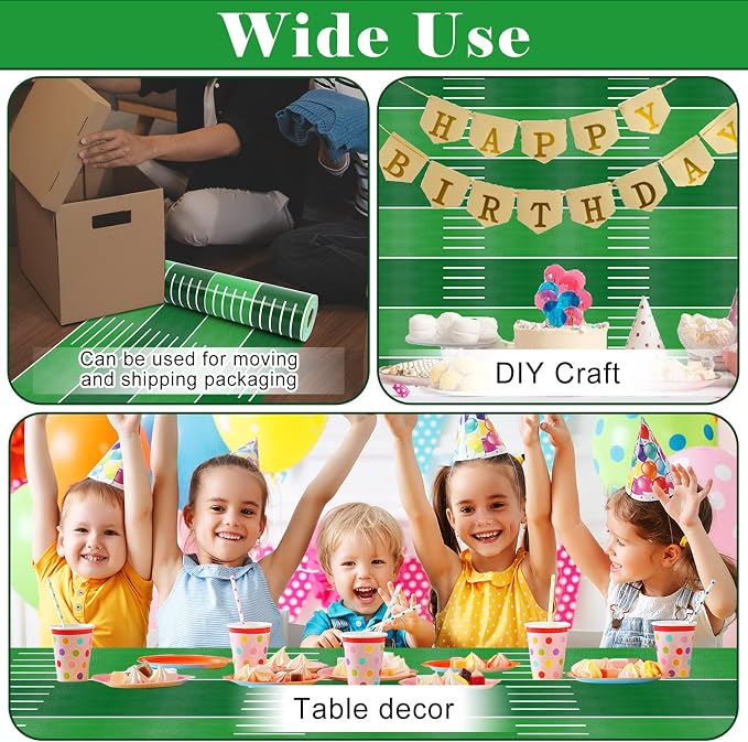 Football Bulletin Board Roll Non-Woven Fabric Poster 15.7" x65.6ft