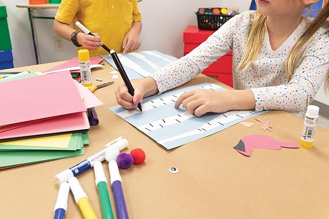 Prang Classic Art Markers, Classroom Pack, Washable, Bullet Tip, Assorted Colors, 200 Count