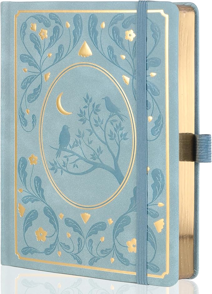 TIEFOSSI B5 Dotted Journal, 160 GSM Dot Grid Notebook for Women Men