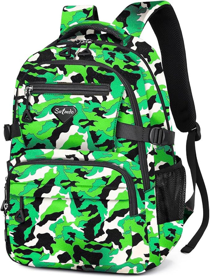 Casual Lightweight Backpacks for Boys & Girls, School Bookbags, 15 "Laptop Backpack, Travel Bag (212-slv)