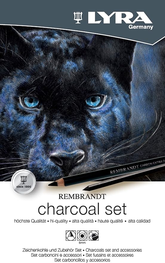 Lyra Rembrandt Charcoal Set