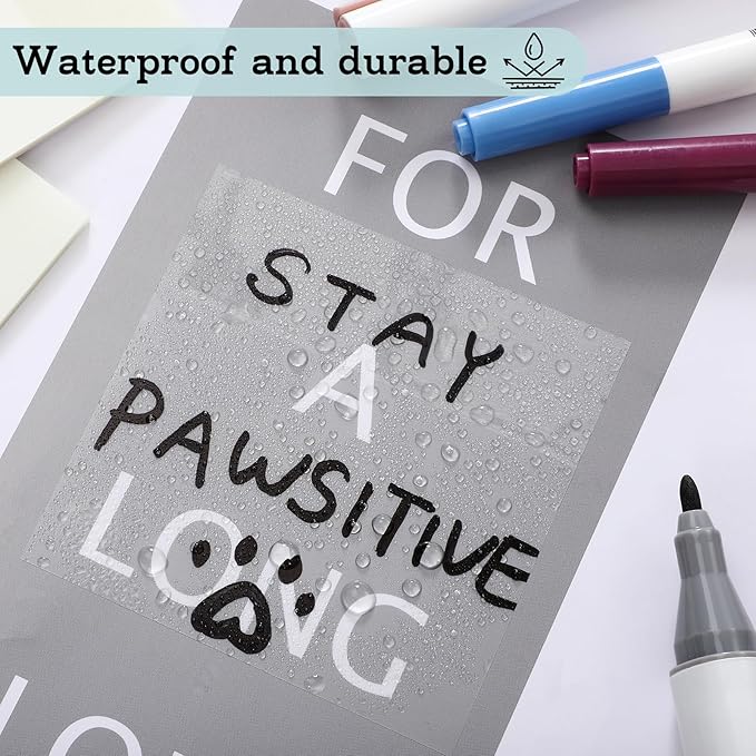 [1000 Sheets] Transparent Sticky Notes, 3x3 inch Clear Sticky Notes, Self-Adhesive Waterproof Translucent Sticky Notes for Annotation College School and Office Supplies