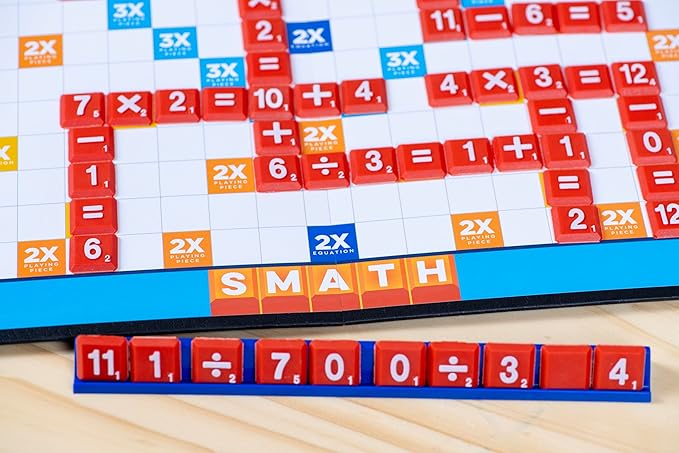 Pressman SMATH - The Game That Makes Math Fun! Multicolor, 5"