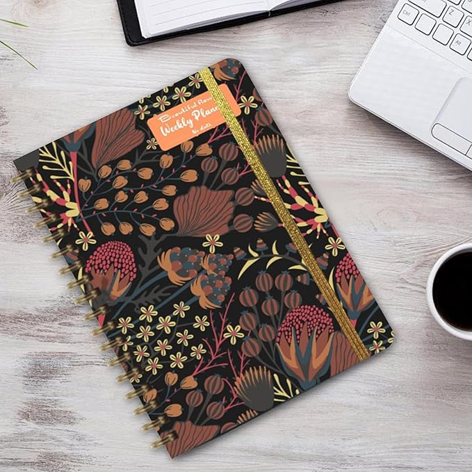 Meeting Notebook For Work, Portable Design, 1 Piece, Daily Work Planner, Portable Office Journal, Task Habit Tracker, For Study Home Exercise Travel
