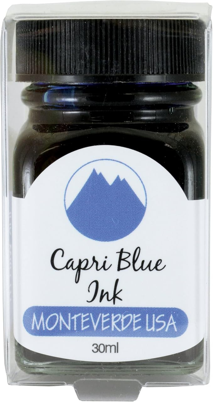 Monteverde USA Ink with ITF Technology, 30 ml Capri Blue (G309CB)