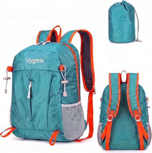 20L Water Resistant Foldable Packable Daypack Backpack | Lightweight Durable Portable Outdoor Travel Backpack for Women Men Camping Climbing Hiking Walking Sports Daily Commuting