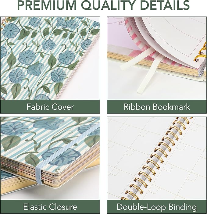 Mr. Pen- Homeschool Planner 8.5" x 11", Designed in Partenership with Teach Them Diligently, Undated Weekly & Monthly Organizer, Spiral Bound, Faith-Based Lesson Planner with Habit Tracker, Prayer Pages & Student Profiles