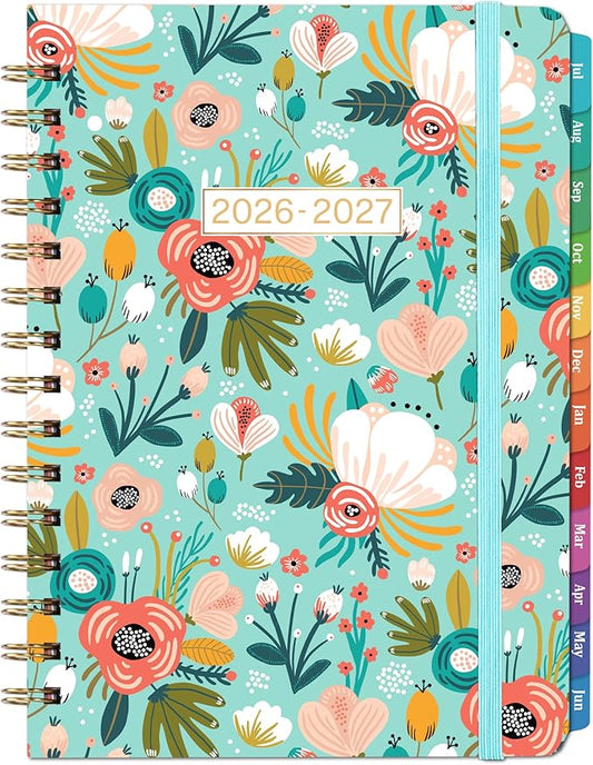 Planner 2026-2027 - Weekly Monthly Planner form July 2026 to June 2027, Academic Planner with Inner Pocket, Premium Paper, 6.4‘’ x 8.3‘’