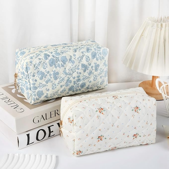 Pencil Case Office College School Storage Bag Pouch Holder Box Organizer Makeup Pouch Cosmetic Bag Aesthetic Cute Pen Case for Girls Boys Kids (Z-Large-A)