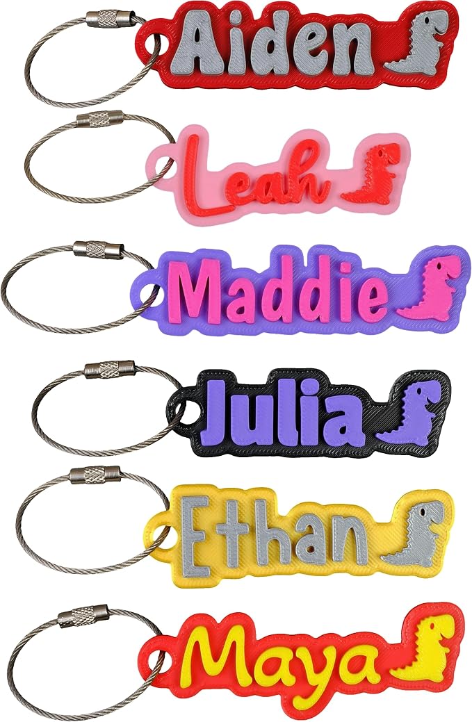 SuperFineDeesigns Bag & Water Bottle Name Tag