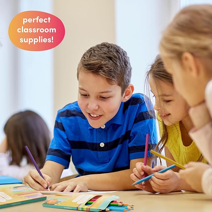 THE TWIDDLERS 24 Packs of Colored Pencils, 12 Pencils Per Box, 288 Bulk coloring pencils - 7" Multipack Drawing Set School Supplies, Party Favors, Art Sketching Pencils for Kids & Adults
