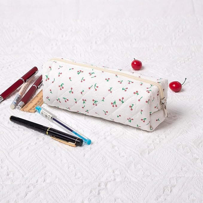 Pencil Case Pen Case Office College School Storage Bag Pouch Holder Box Organizer Makeup Pouch Cosmetic Bag Aesthetic Cute Pencil Case for Girls Boys Kids (ZJ)