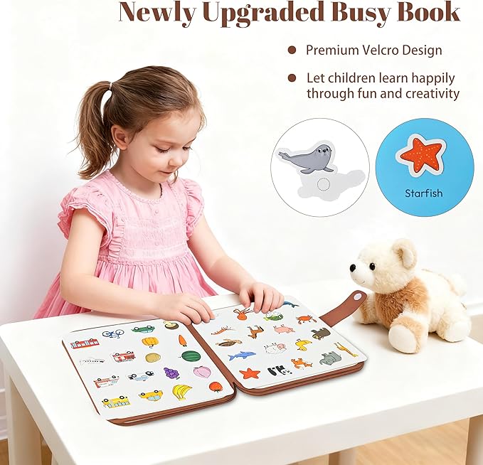3-in-1 Reusable Water Painting Book for Kids – Preschool Learning Toy with 10 Themes – Water Coloring & Color-Sorting Game – No Mess Painting & Reusable Fun for Ages 3+