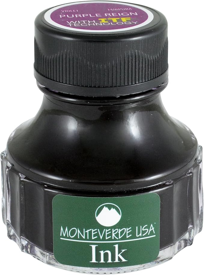 Monteverde USA Ink with ITF Technology, 90 ml Purple Reign (G308PL), 1 Count (Pack of 1)