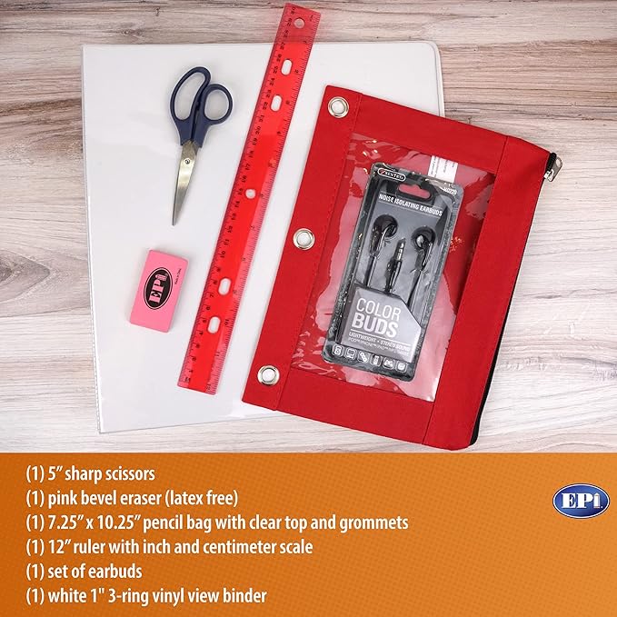 EPI Essential School Supply Kit (4th - 5th Grade - 144 Packs)