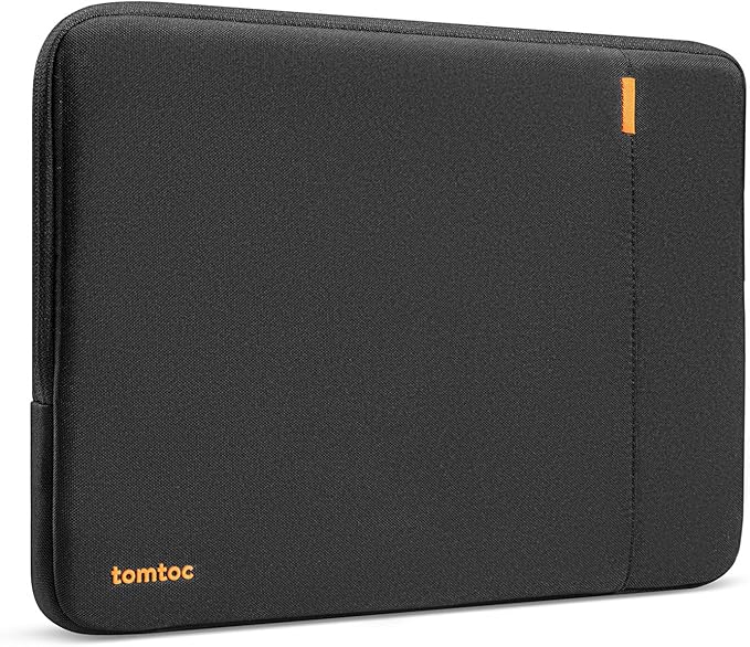 tomtoc 360° Protective Laptop Sleeve for 13-inch New MacBook Air M5/A3449 (2026) M4/A3240, M3/A3113, M2/A2681, M1/A2337, Water-Resistant Computer Case Bag Fits 13" MacBook Neo A18 & MacBook Pro M2/M1
