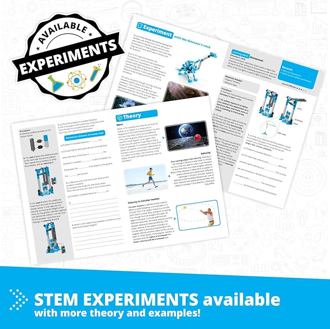Engino Creative Engineering Kit, 40 Motorized Models for Kids 8+, Bulding Kit, Creative STEM Toys, STEM Projects for Young Inventors, Learning & Education Toys, Gift for Boys & Girls