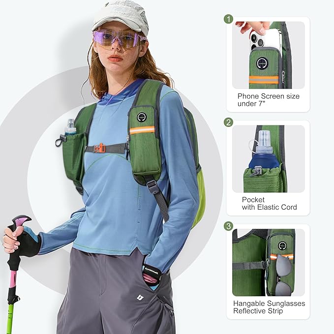 FIORETTO 10L/15L/20L Hiking Backpack for Women Men Mini Packable Backpack Lightweight Small Daypack for Travel Camping