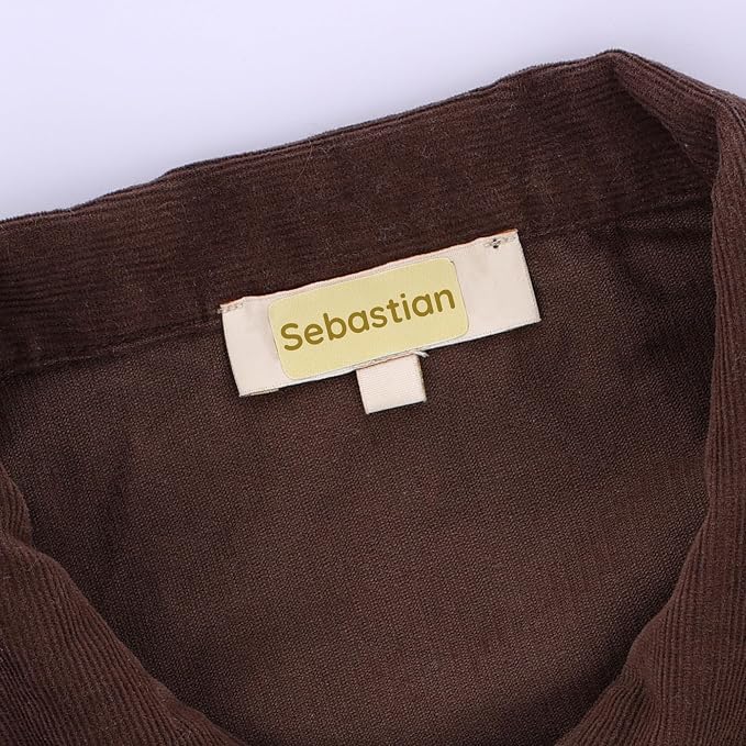 TeddyLabels - Clothing Labels for Nursing Home (60) – Self-Adhesive Name Tags for Clothes and Personal Items. Personalized Labels for Daycare, Nursing Homes, and Laundry Use - Yellow