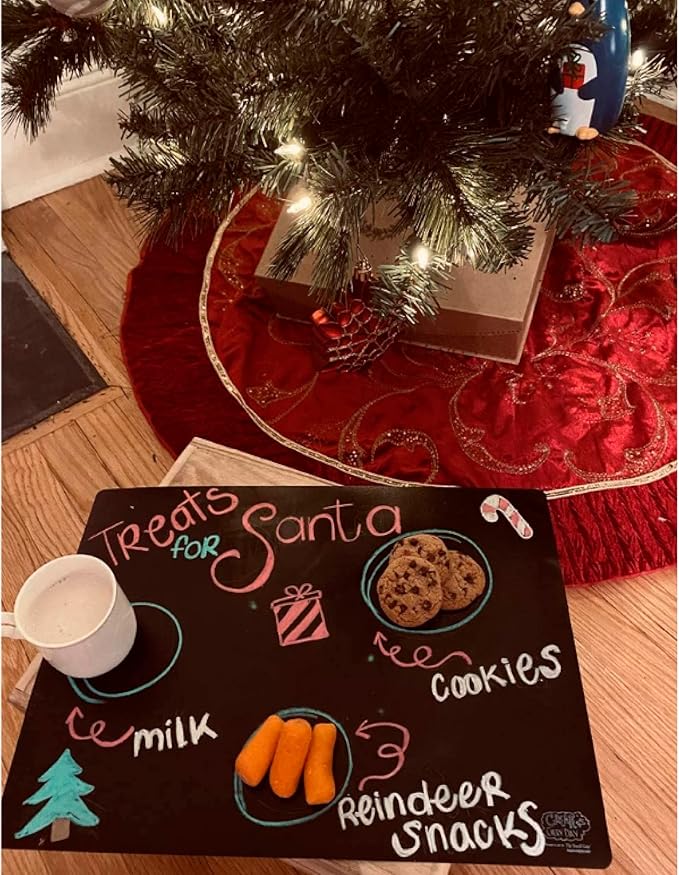 The Pencil Grip Black Board Playmat Kit with 8 Wonder Stix, 8-1/2" x 12", 4 Boards