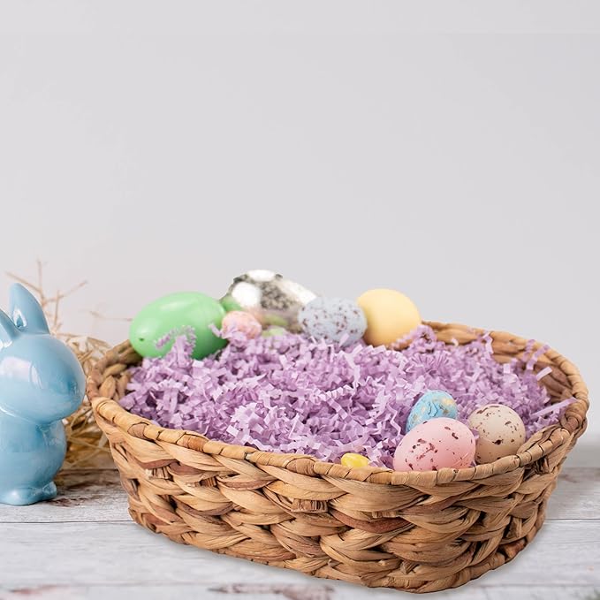 MagicWater Crinkle Cut Paper for Gift Baskets - 2LB - Lavender - Perfect for Shredded Paper Filler, Basket Filler, Gift Boxes, Bridesmaid Gifts, Christmas Stuffers & More – Ideal for All Occasions