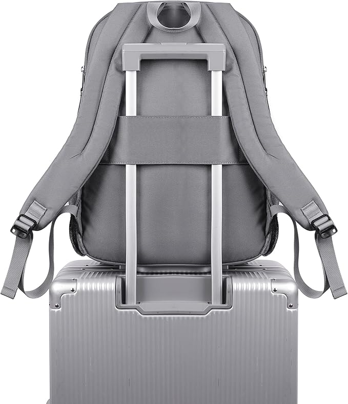 abshoo 34L Big School Backpack For College Men Women Middle High School Teen Bookbag Travel Backpacks Daypack (Grey)