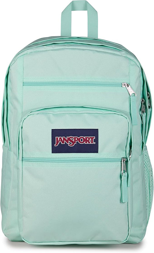 JanSport Laptop Backpack - Computer Bag with 2 Compartments, Ergonomic Shoulder Straps, 15” Laptop Sleeve, Haul Handle - Magic Mint