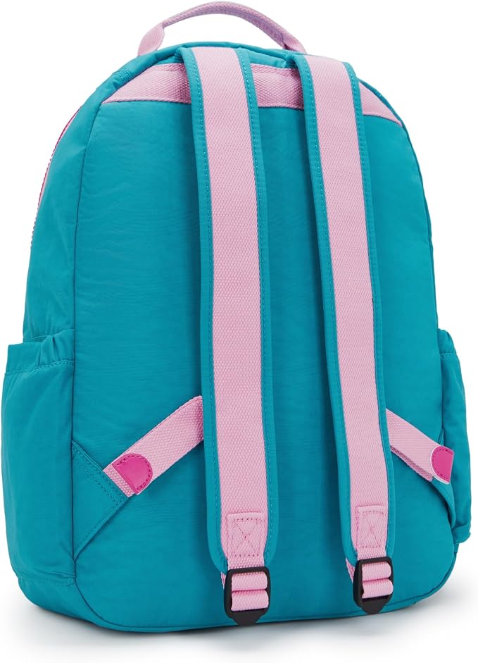 Kipling Women's Seoul 15" Laptop Backpack, Durable, Roomy with Padded Shoulder Straps, Built-In Protective Sleeve