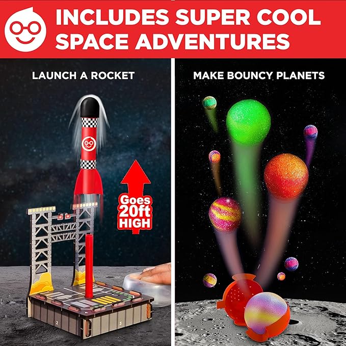 Doctor Jupiter My First Astronaut Kit, Solar System Project Kit for Kids, STEM Space Toys for 5-6-7-8-9-10 Year Old Boys & Girls | 4 in 1 Learning & Educational Toy