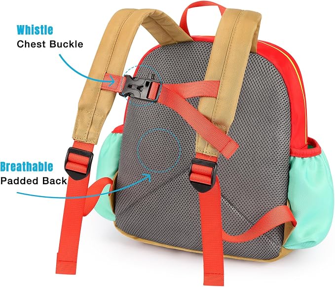 STEAMEDBUN Toddler Backpack for Girls 2-4: Preschool Kindergarten Backpacks - 12 inch Daycare Backpack