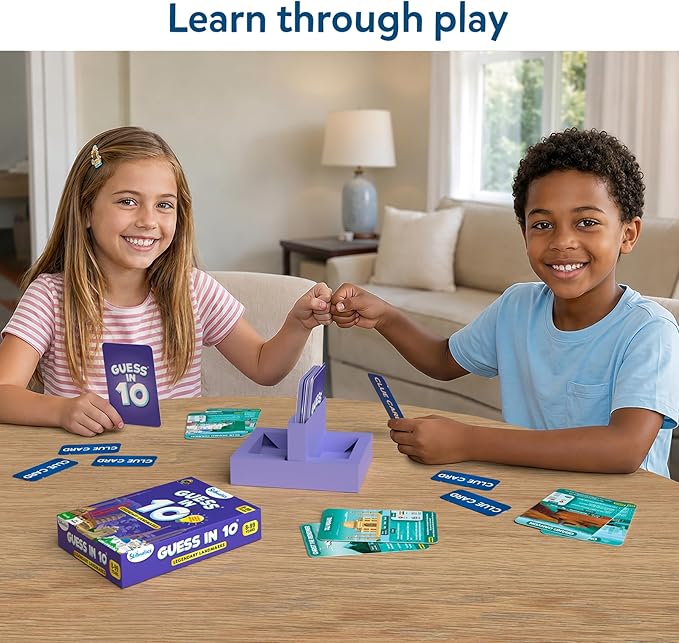 Skillmatics Guess in 10 Legendary Landmarks, Educational Travel Toys for Boys, Girls, and Kids Who Love Card Games, Board Games, Geography and History, Trivia, Gifts for Ages 8, 9, 10 and Up