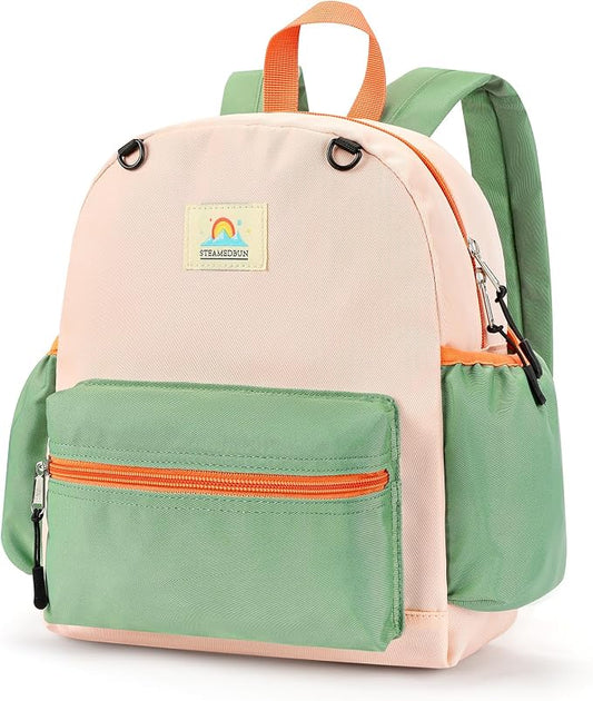 STEAMEDBUN Toddler Backpack for Girls 2-4: Kids Backpack Boys Girls - Preschool Kindergarten Daycare Backpacks - 12 inch