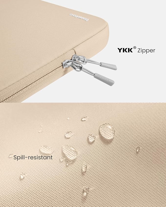 tomtoc 360° Protective Laptop Sleeve for 14-inch New MacBook Pro M5 Pro/Max (2026) A3426 A3427 A3434 M4/M3/M2/M1 A3112 A3401 A3185, Water-Resistant Laptop Case Fits Dell XPS 14 & 13.8" Surface Laptop