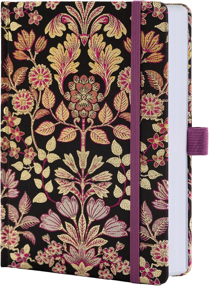 TIEFOSSI Lined Journal Notebook for Women Men, A5 Journals for Writing