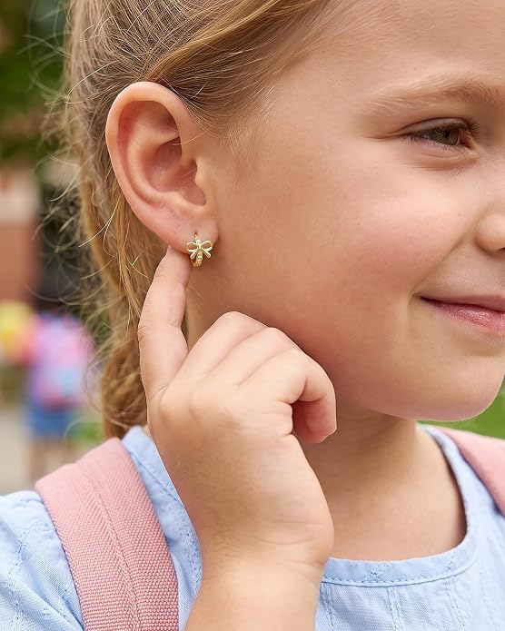 Bow Earrings Back to School Gifts for Kids Girls