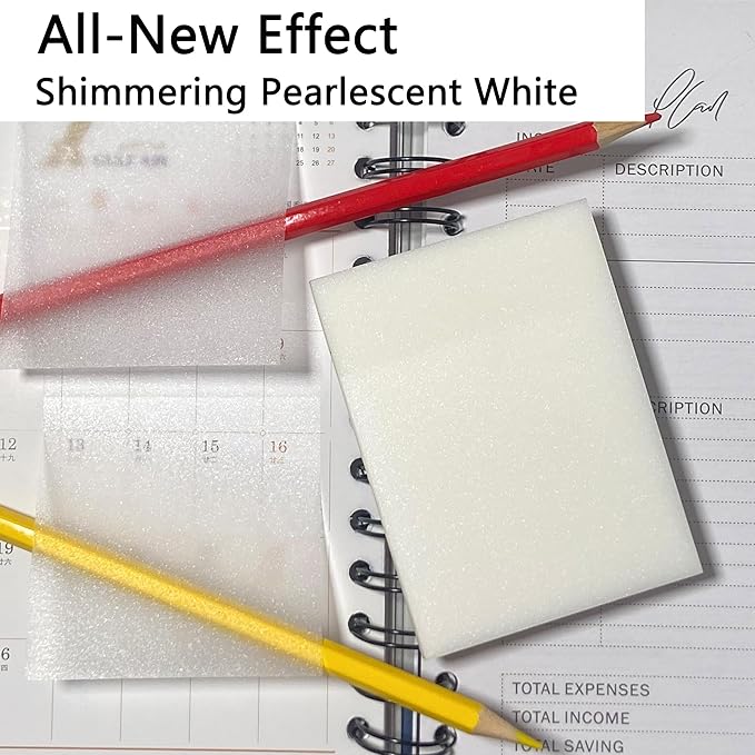 YOUDEFUL Transparent Sticky Notes, 3"x3.74" Clear Sticky Notes, Waterproof Translucent Sticky Note Pads for Books Annotation, See-Through Clear Translucent for Back to School, Office Supplies