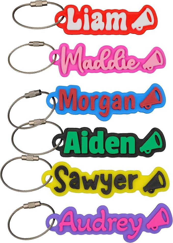 SuperFineDeesigns Bag & Water Bottle Name Tag