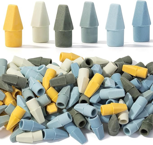 Mr. Pen- Pencil Erasers Toppers, 120 Pack, Colorful, Latex Free, No Smudge, Mr Pen Erasers for Pencils