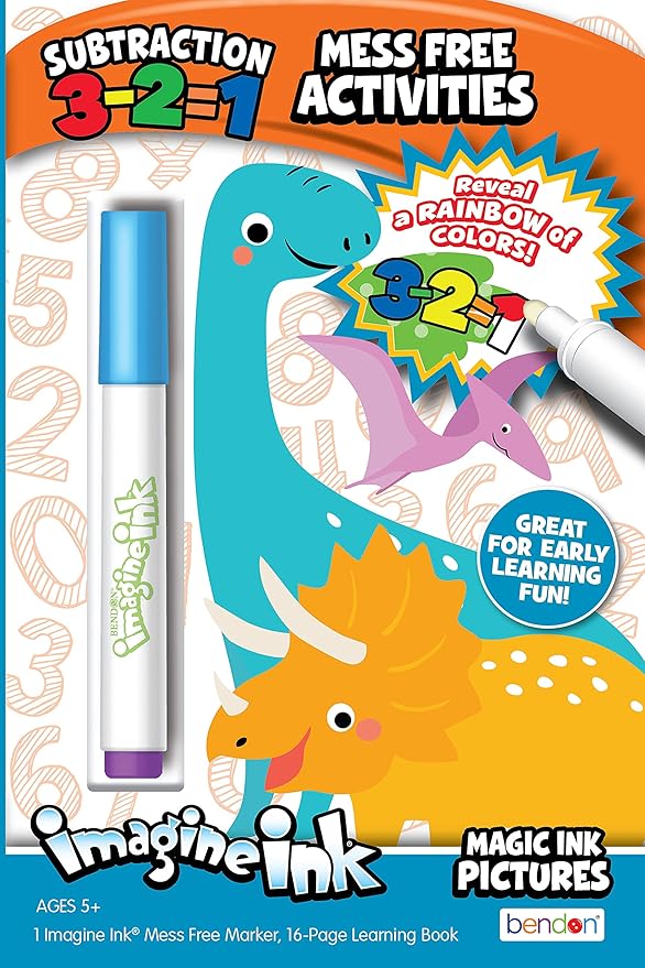 Dinosaurs Coloring Book | Dinosaurs Imagine Ink | Cute Animals Coloring Book | Animals Imagine Ink | Mess Free Marker