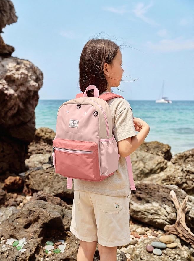 atgark Toddler Backpack for Girls 2-5: Preschool Kindergarten 13" Daycare Backpacks Fit A4 Folder