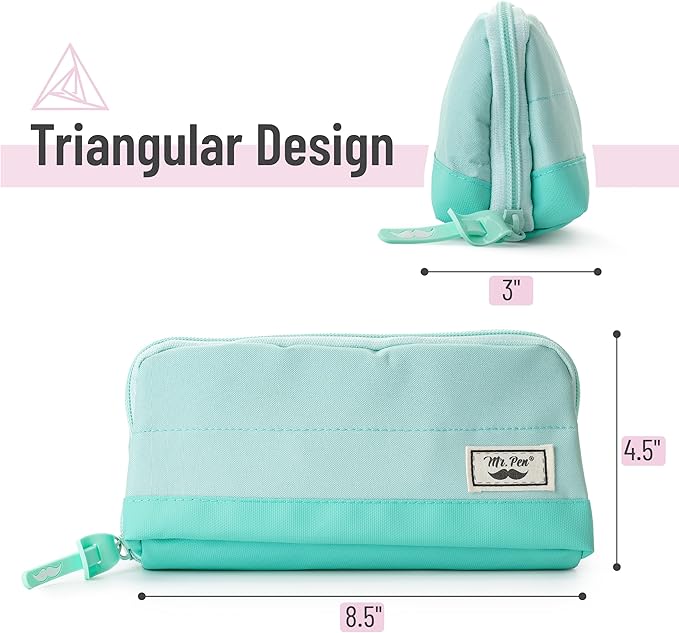 Mr. Pen- Pencil Case, Mint Green, Pencil Pouch, Pencil Bag, Pen Case, Pen Pouch
