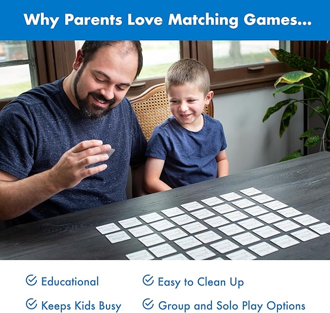 Wonder Forge Bluey Matching Game - Family & Toddler Games - Educational Toys - Memory & Brain Games for Kids Ages 3-5, Indoor Recess